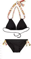 2013 paul smith swimwear femmes genereux bikini britain ps1007 black